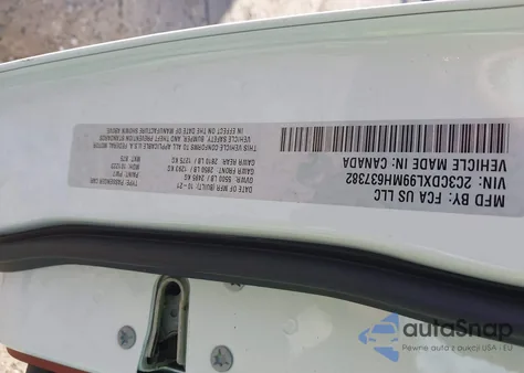 2021 Dodge Charger Srt Hellcat Widebody Rwd из США, поврежденный, VIN 2C3CDXL99MH637382